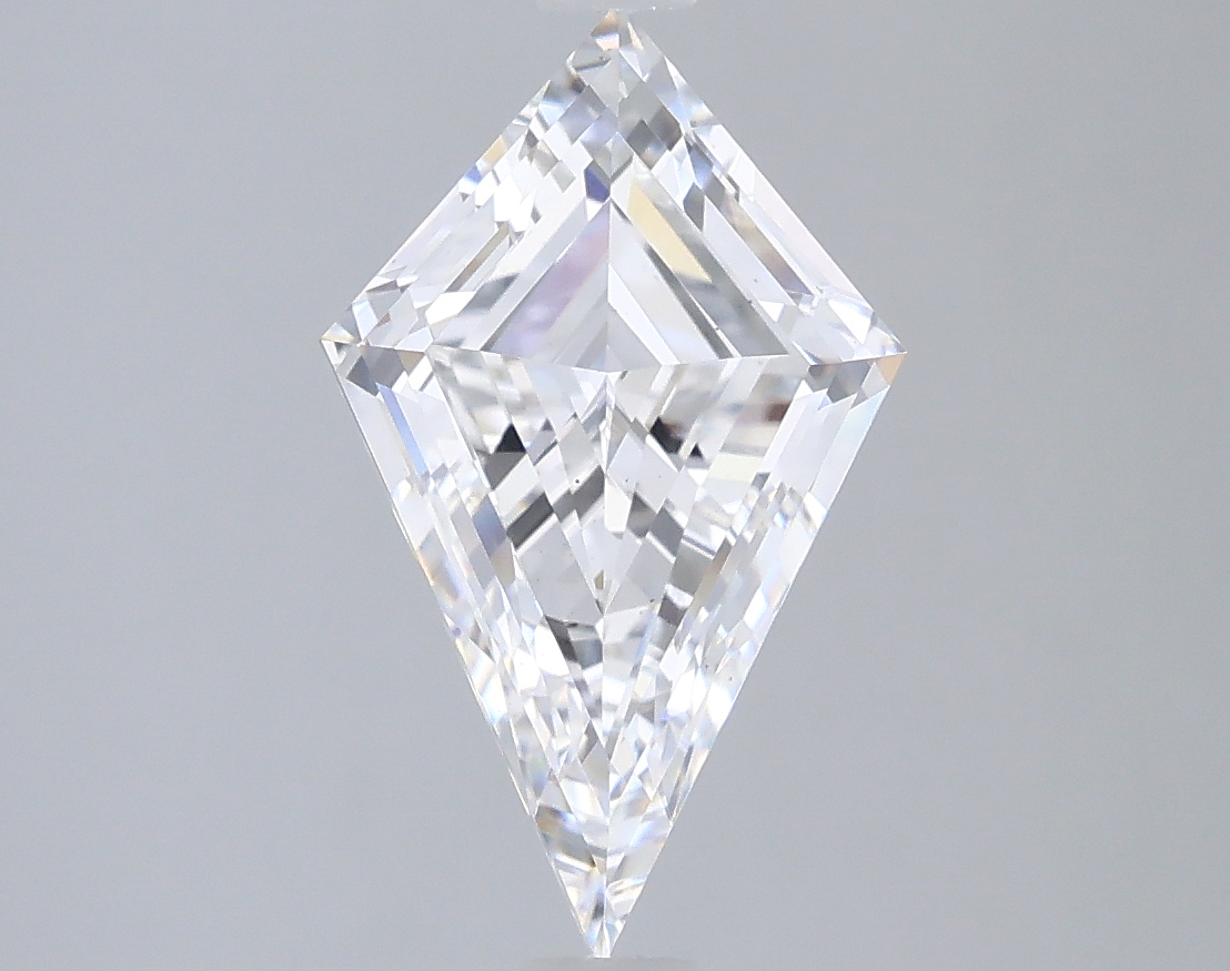 2.4ct Kite Cut Lab-Grown Diamond, E Color, VS1 Clarity, 12.96mm x 7.89mm x 4.86mm