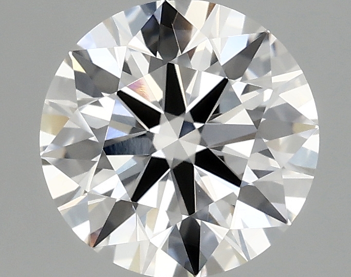 1.4ct round F/VVS2 lab-grown diamond, 7.20mm, IGI certified.