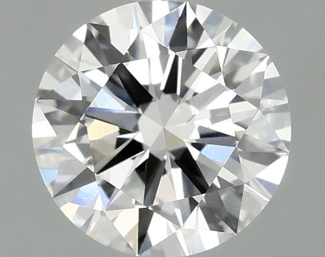 1.4ct round F/VVS2 lab-grown diamond, 7.26mm, IGI certified.
