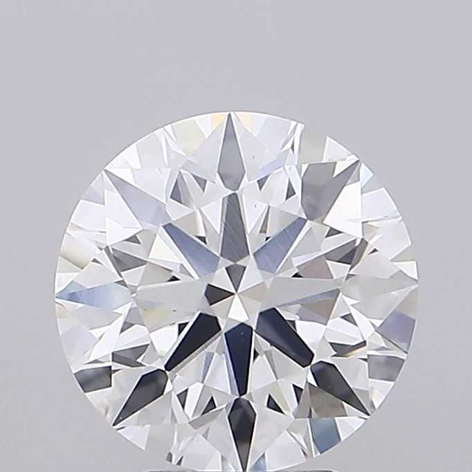 2.71ct round lab-grown diamond E/VS1 with IGI certification.