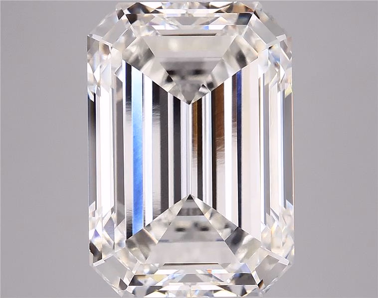 2.59ct emerald cut lab diamond F color VVS2 clarity IGI certified