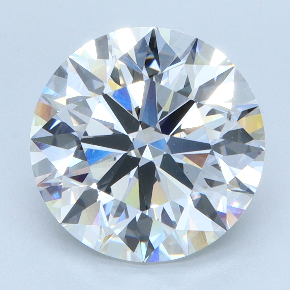 3.56ct Round lab-grown diamond