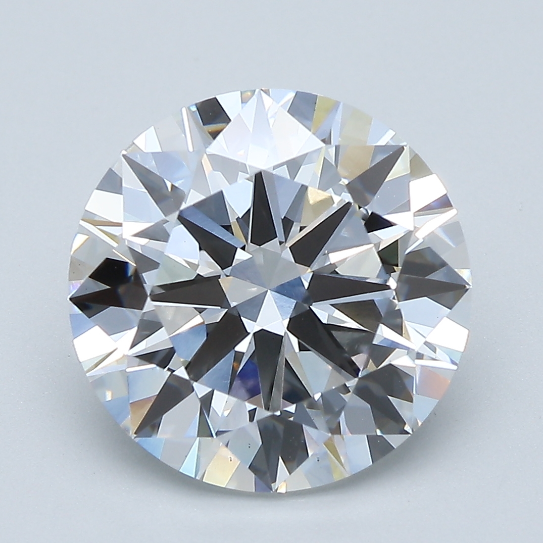 5.07ct Round lab-grown diamond