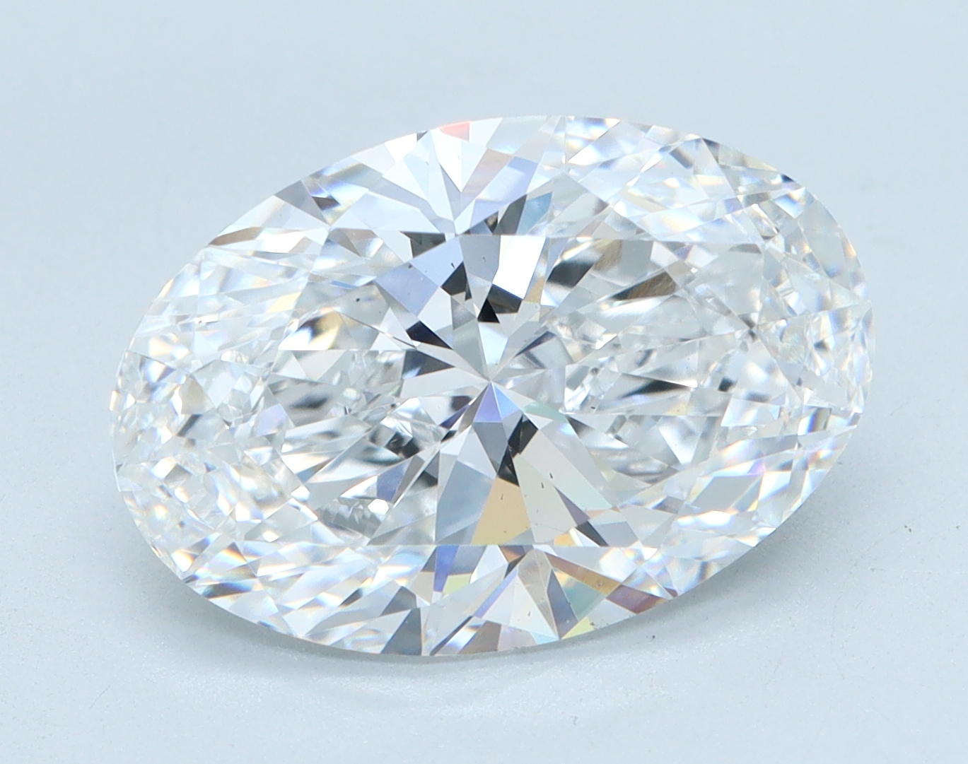 4.57ct Oval lab-grown diamond