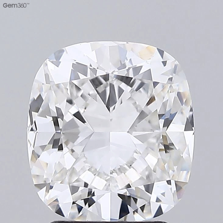 2.53ct Cushion lab-grown diamond