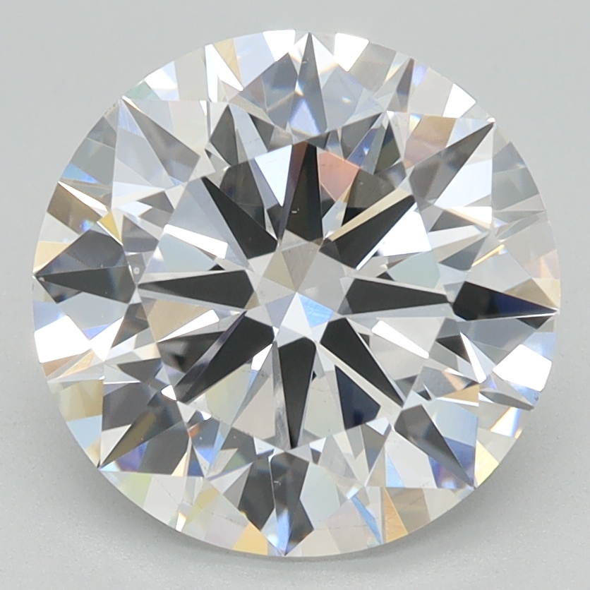 2.91ct Round lab-grown diamond
