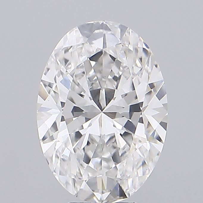 3.65ct Oval lab-grown diamond