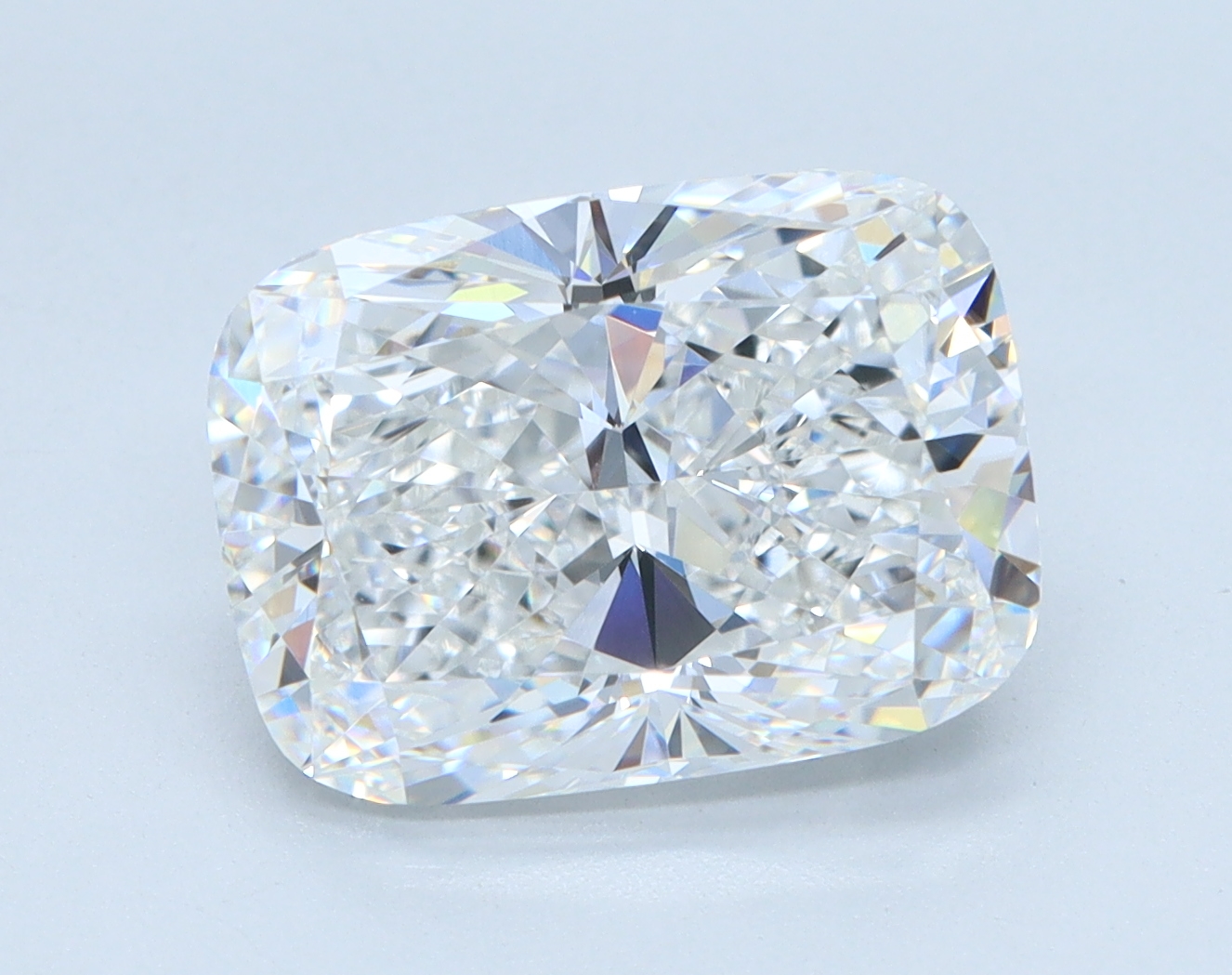 3.74ct Cushion lab-grown diamond