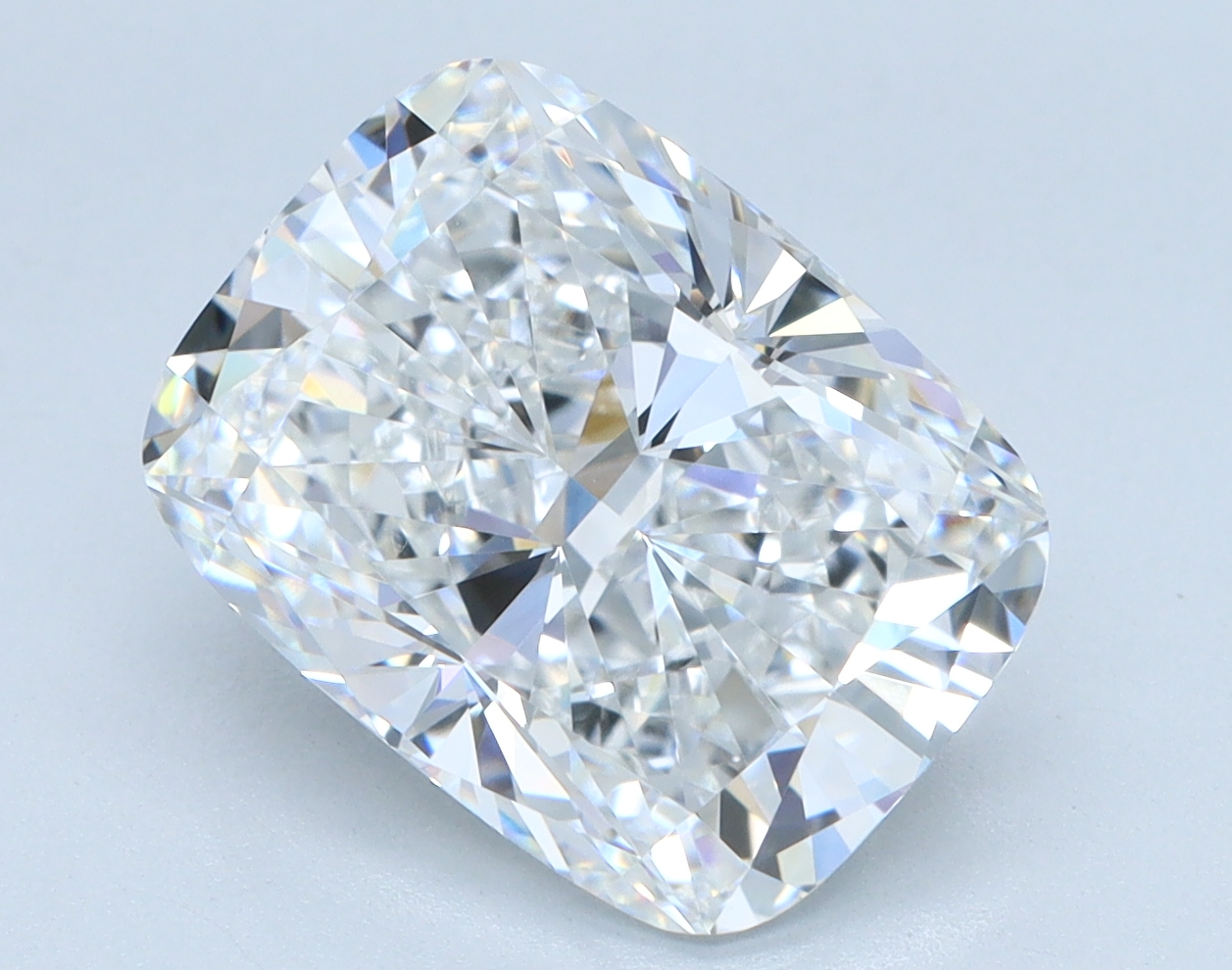 3.84ct Cushion lab-grown diamond