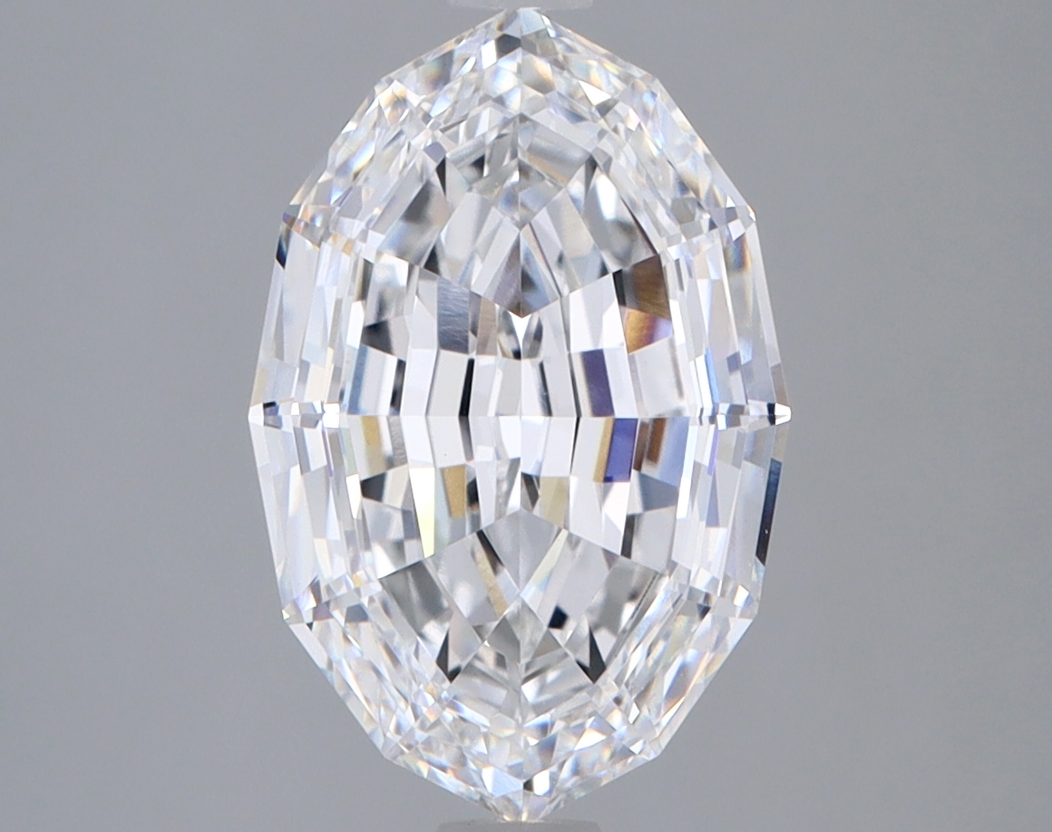 3.66ct Oval lab-grown diamond