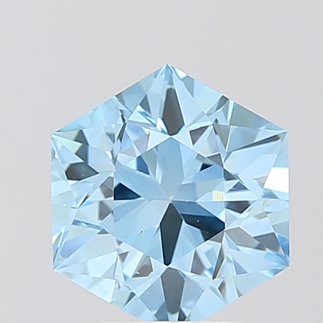 3.00ct Hexagon lab-grown diamond