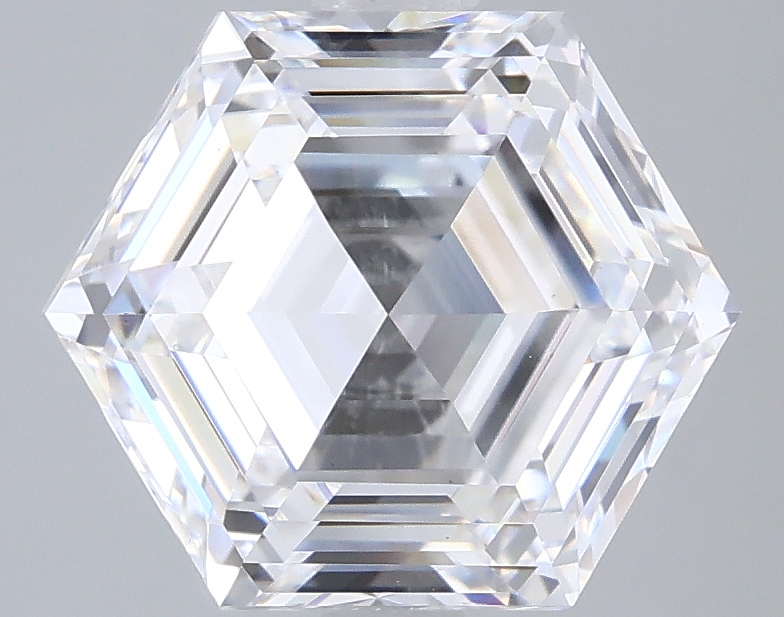 3.53ct Hexagon lab-grown diamond