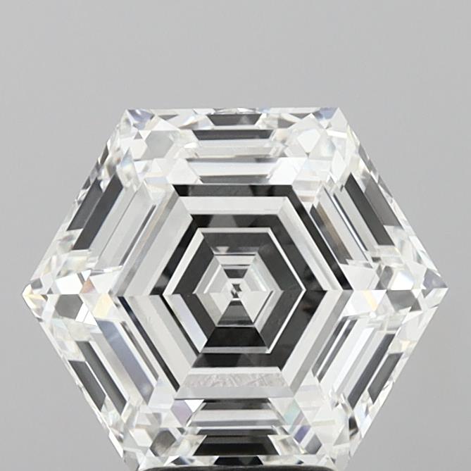 5.01ct Hexagon lab-grown diamond