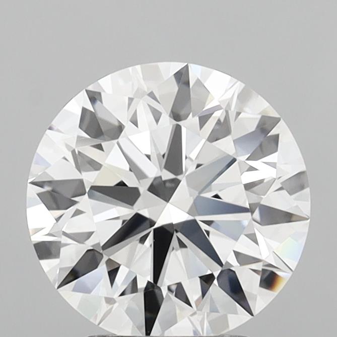 2.86ct Round lab-grown diamond