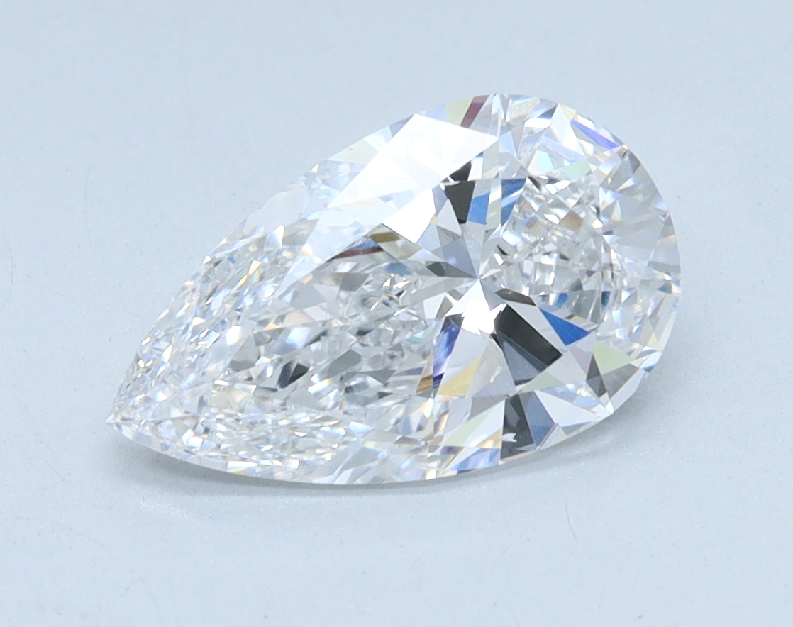 1.50ct Pear lab-grown diamond