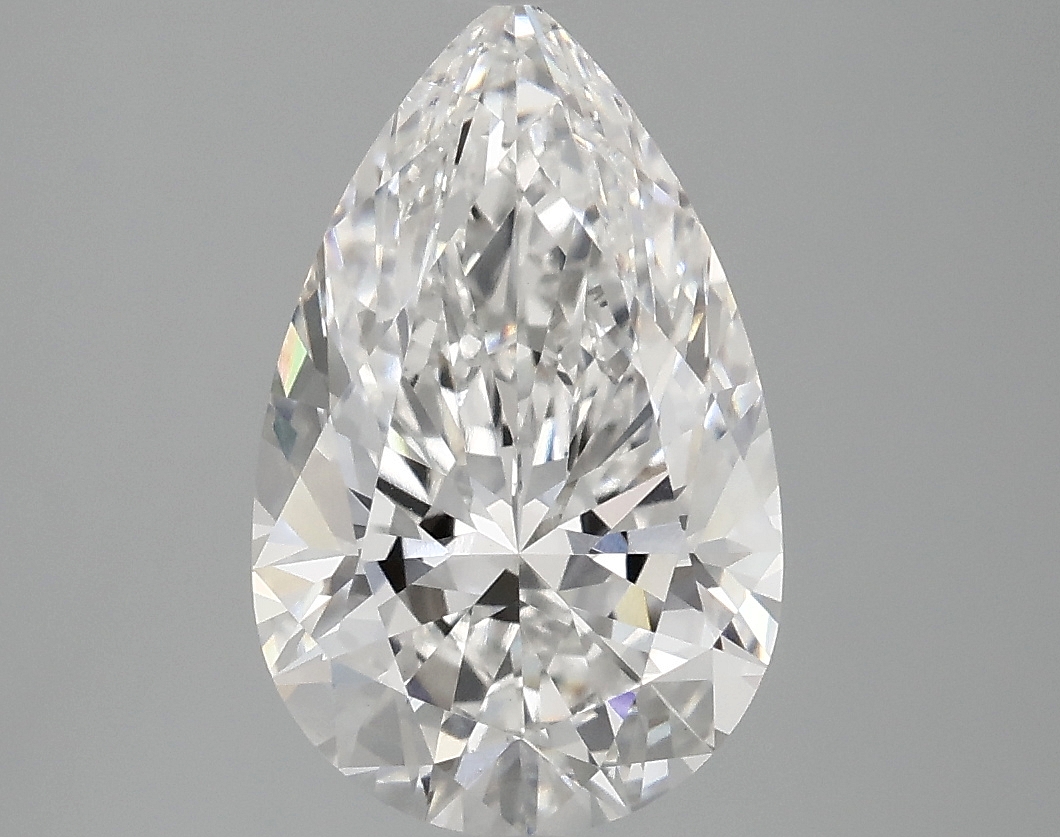 2.90ct Pear lab-grown diamond
