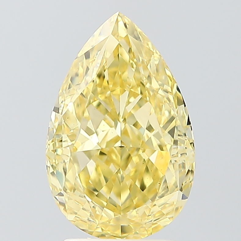 3.16ct Pear lab-grown diamond