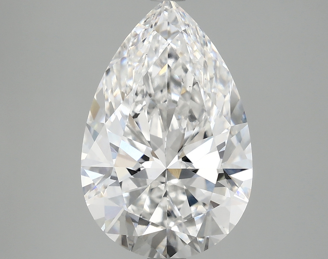 4.07ct Pear lab-grown diamond