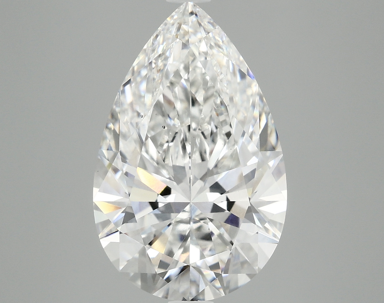 5.07ct Pear lab-grown diamond