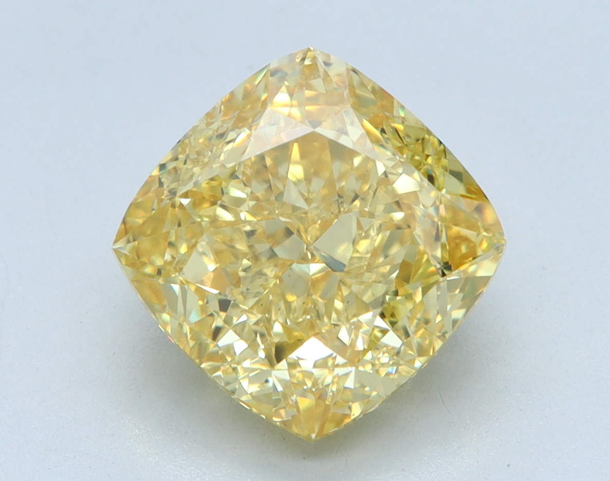 3.40ct Cushion lab-grown diamond