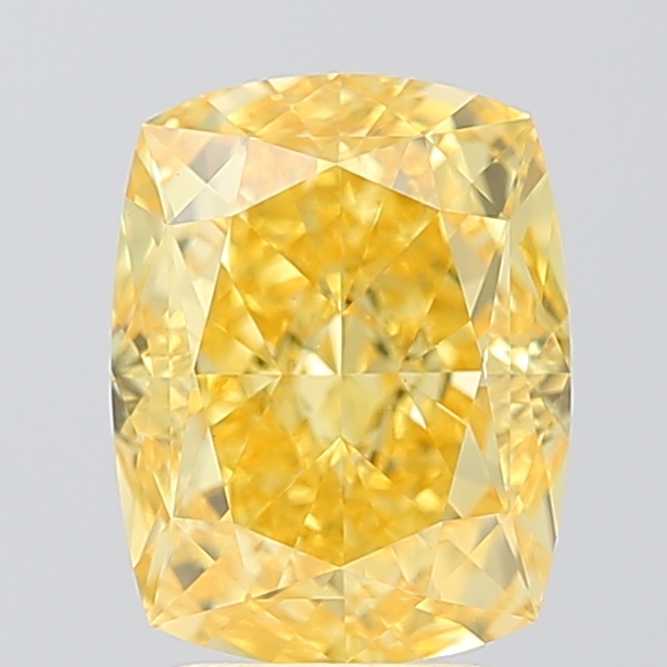 3.62ct Cushion lab-grown diamond