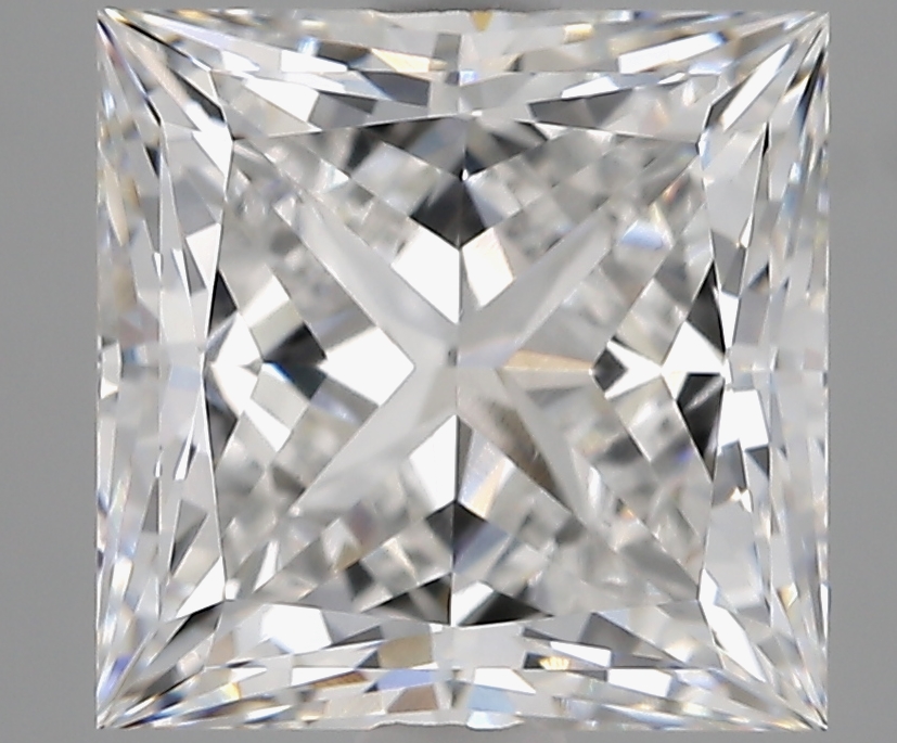 5.02ct Princess lab-grown diamond