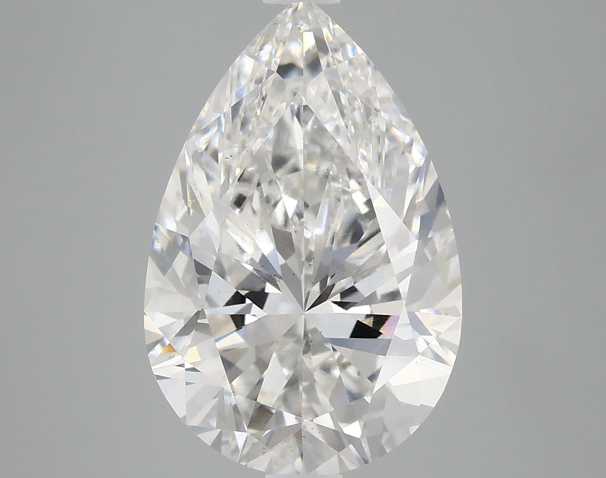 4.88ct Pear lab-grown diamond