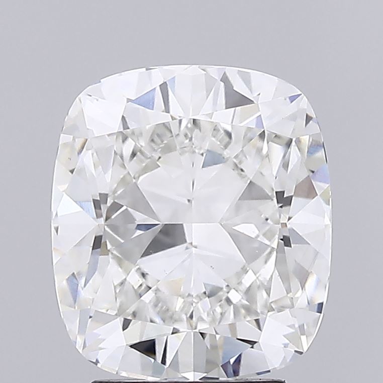 3.45ct Cushion lab-grown diamond