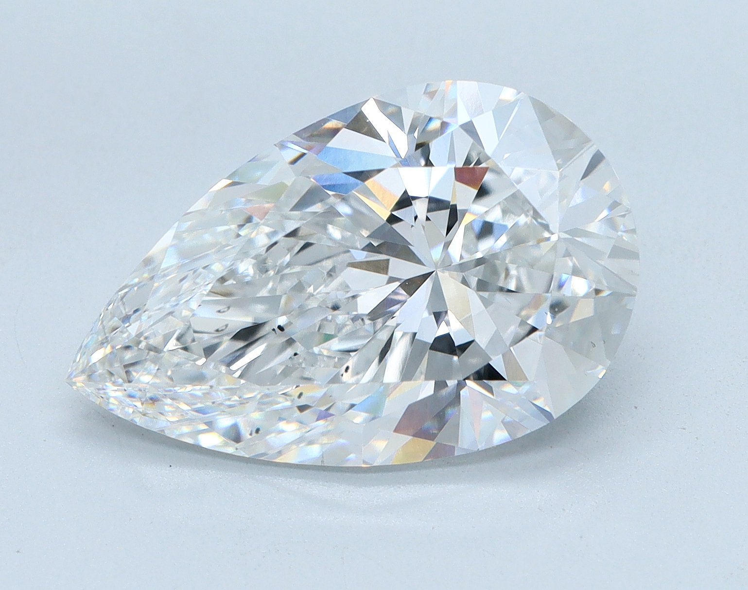 5.04ct Pear lab-grown diamond