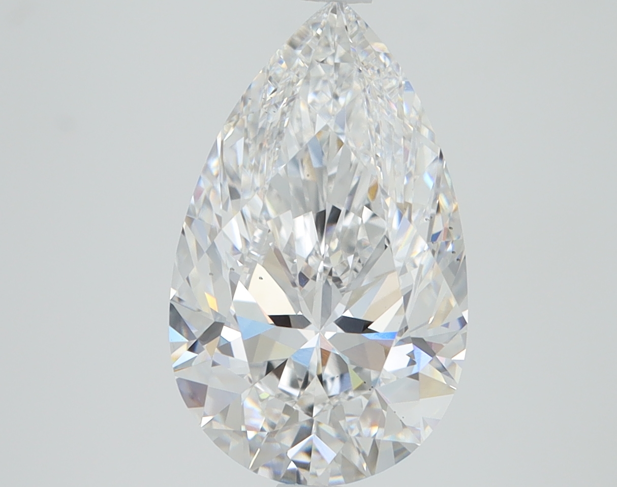 3.50ct Pear lab-grown diamond