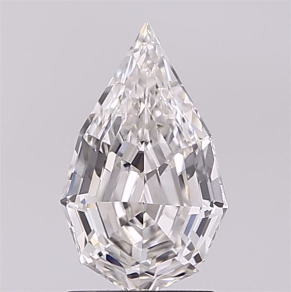 2.11ct Step Cut Pear lab-grown diamond