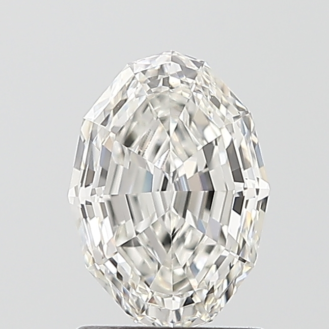 1.35ct Step Cut Pear lab-grown diamond