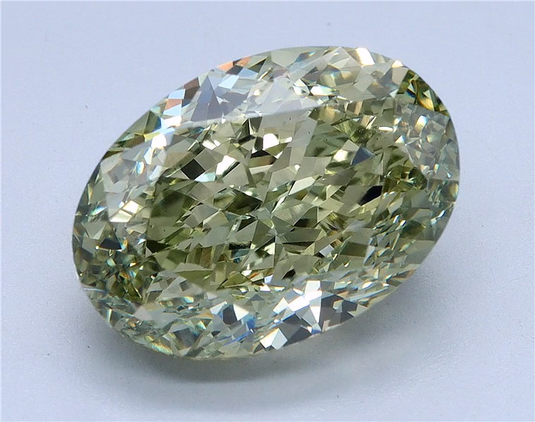 Exact supplier image of 8.06ct Oval lab-grown diamond