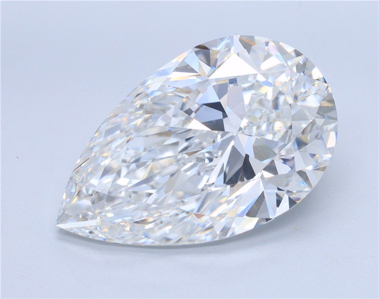 Exact supplier image of 14.07ct Pear lab-grown diamond