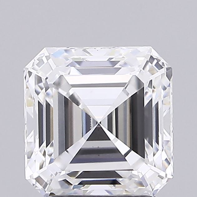 2.04ct Asscher lab-grown diamond