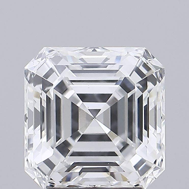 3.11ct Asscher lab-grown diamond