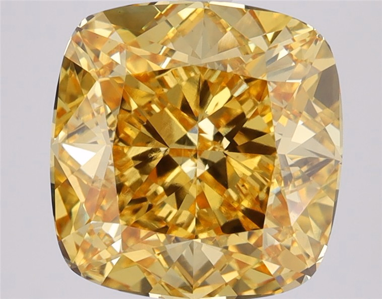 6.05ct Cushion lab-grown diamond