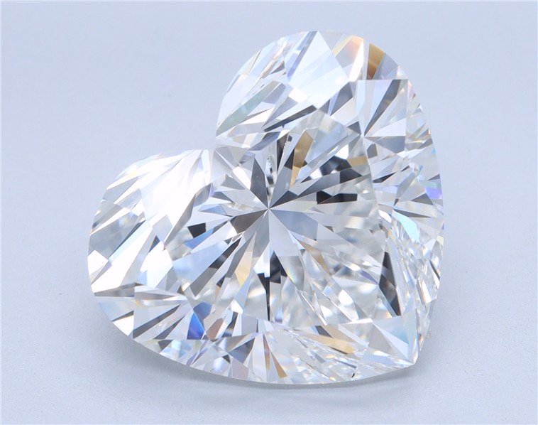 Exact supplier image of 10.10ct Heart lab-grown diamond