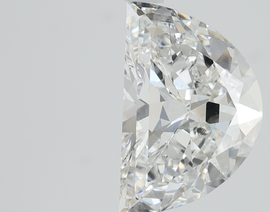 2.05ct Half Moon lab-grown diamond