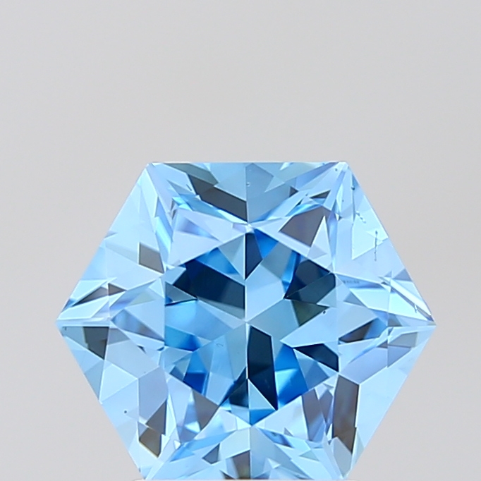 3.04ct Hexagon lab-grown diamond