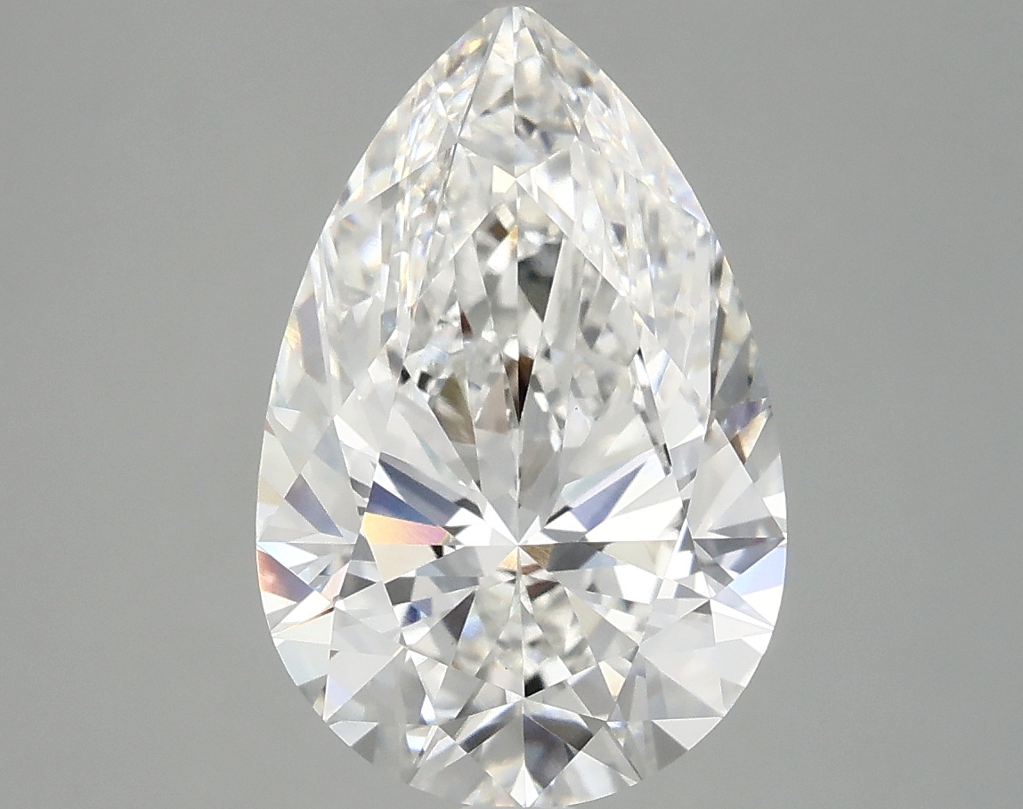 4.03ct Pear lab-grown diamond