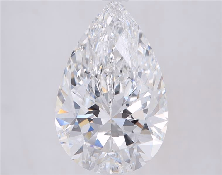 5.08ct Pear lab-grown diamond