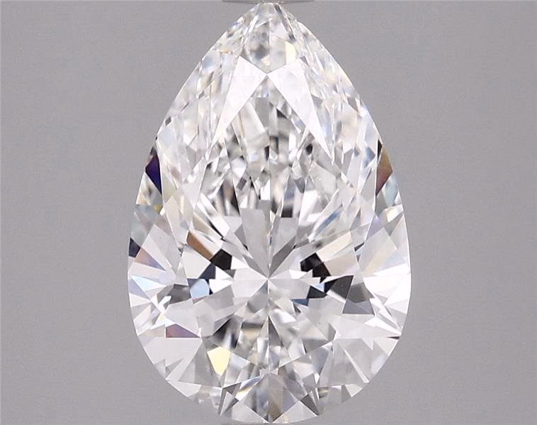 4.27ct Pear lab-grown diamond