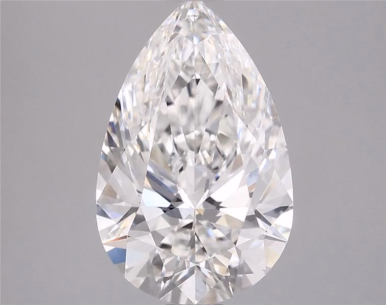 5.10ct Pear lab-grown diamond