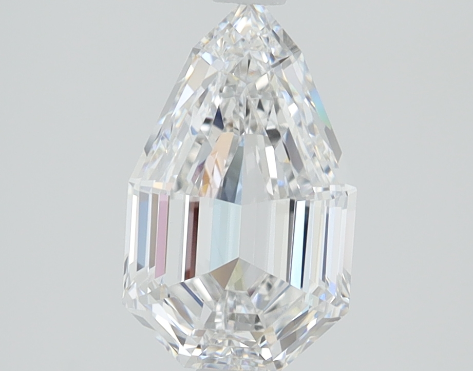 1.55ct Step Cut Pear lab-grown diamond