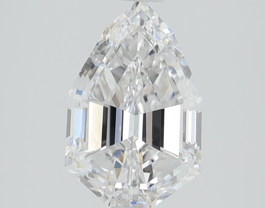 1.56ct Step Cut Pear lab-grown diamond