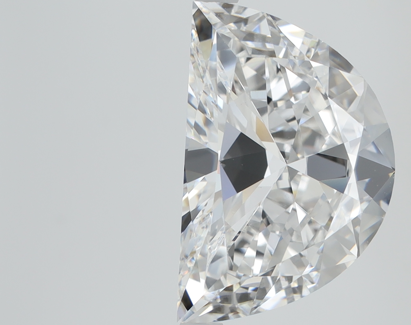 Exact supplier image of 5.01ct Half Moon lab-grown diamond