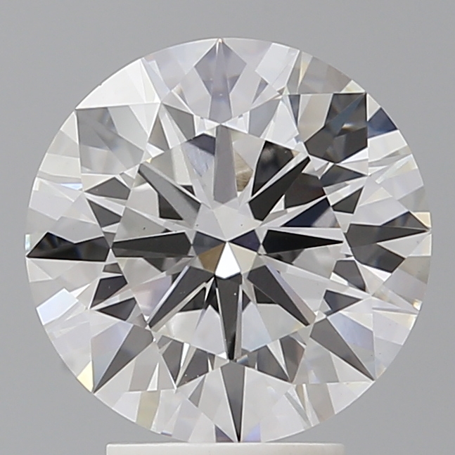 3.91ct Round lab-grown diamond