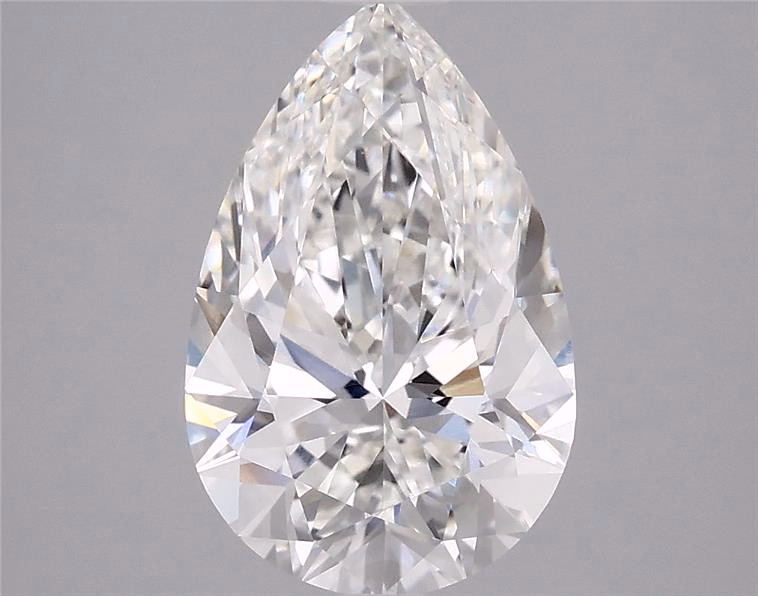 5.47ct Pear lab-grown diamond