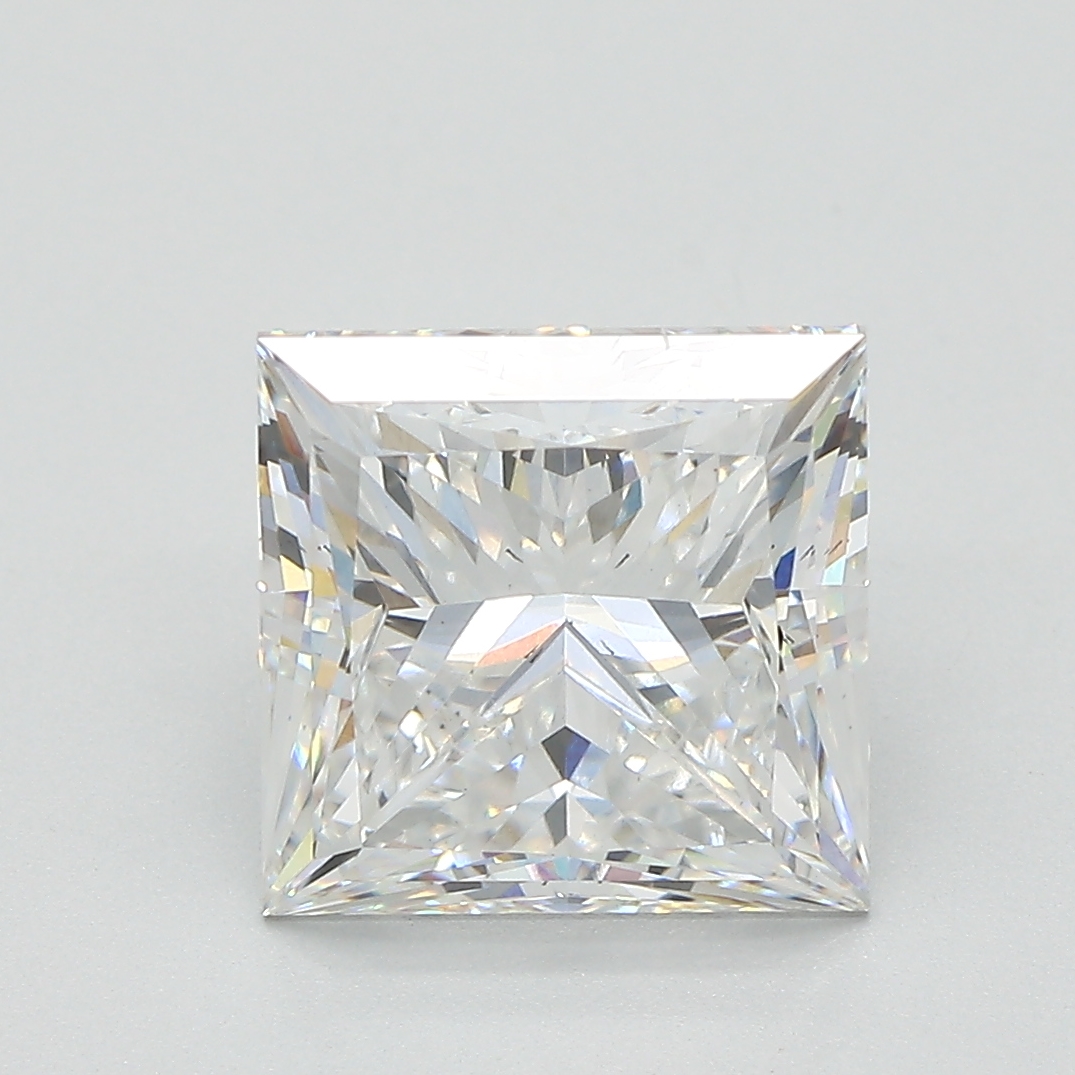 3.78ct Princess lab-grown diamond